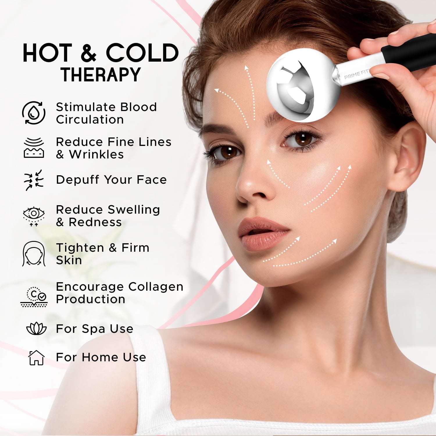 for Facials | Unbreakable Steel Cooling Roller | Cryo Sticks for Face | Massager for Face Neck & Eyes | Skin Care for... - Image 4