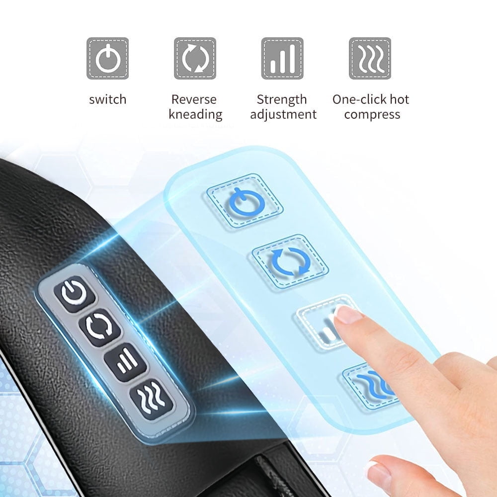 Massager with Heat, Electric Deep Tissue 4D Kneading Massage, Back Shoulder Massager for Body Muscle, Best Gifts for ... - Image 2