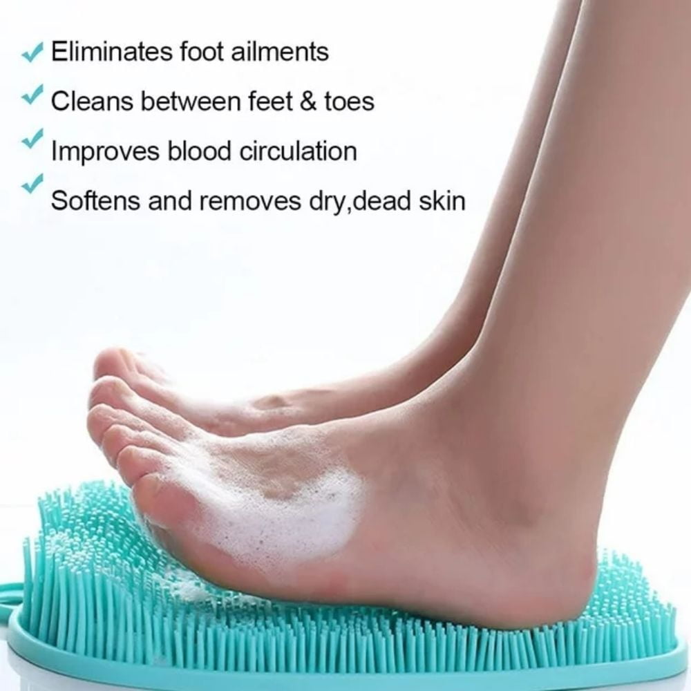 Mat,XL Larger Size Massager Mat with Non-Slip Suction Cups - Cleans, Exfoliationl,Massages Your Feet Without Bending,... - Image 5