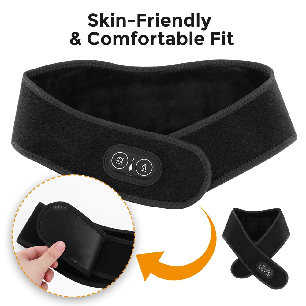 Massager Wrap, Heating Pad with Massage, Led Light Heating Pad for Arm Wrist with 3 Heat & 3 Vibration Modes, 3000mAh... - Image 3