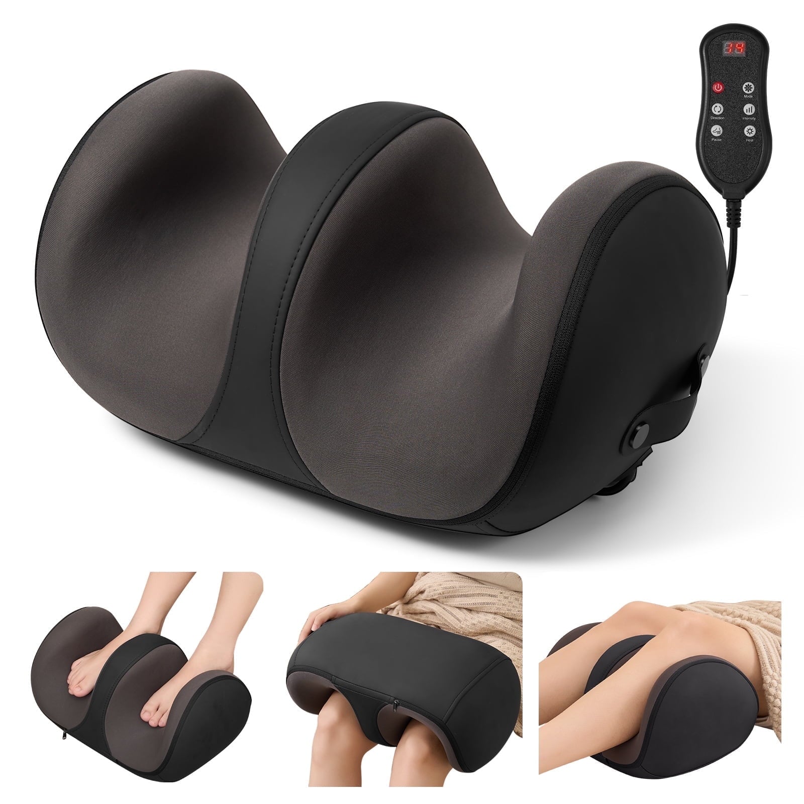 Electric Shiatsu Foot Massager Calf with Heat, Deep Kneading & Rolling Ankle Massage - Relaxing Muscle Relax, Ideal G... - Image 4