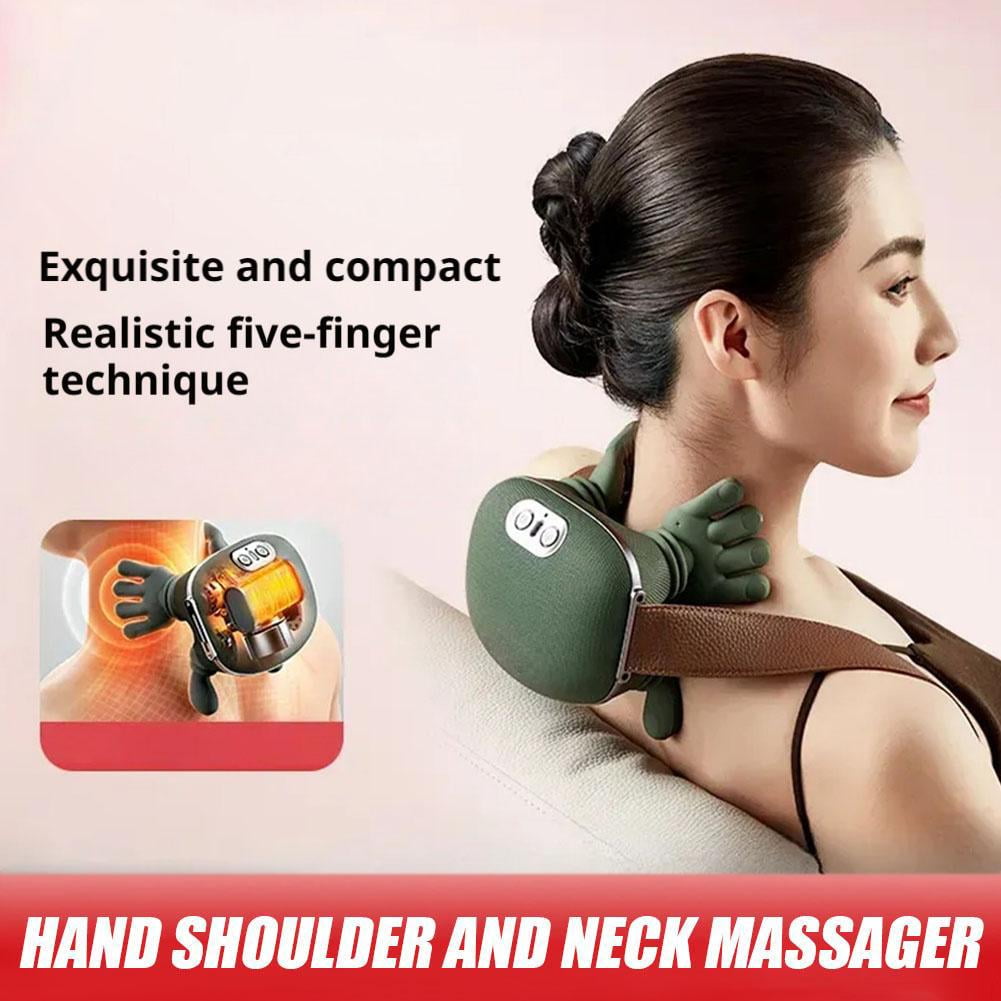 and Neck Massager, Electric Cervical Massager with Hands, Multifunctional Cordless Neckmassager with Fingers - Image 3
