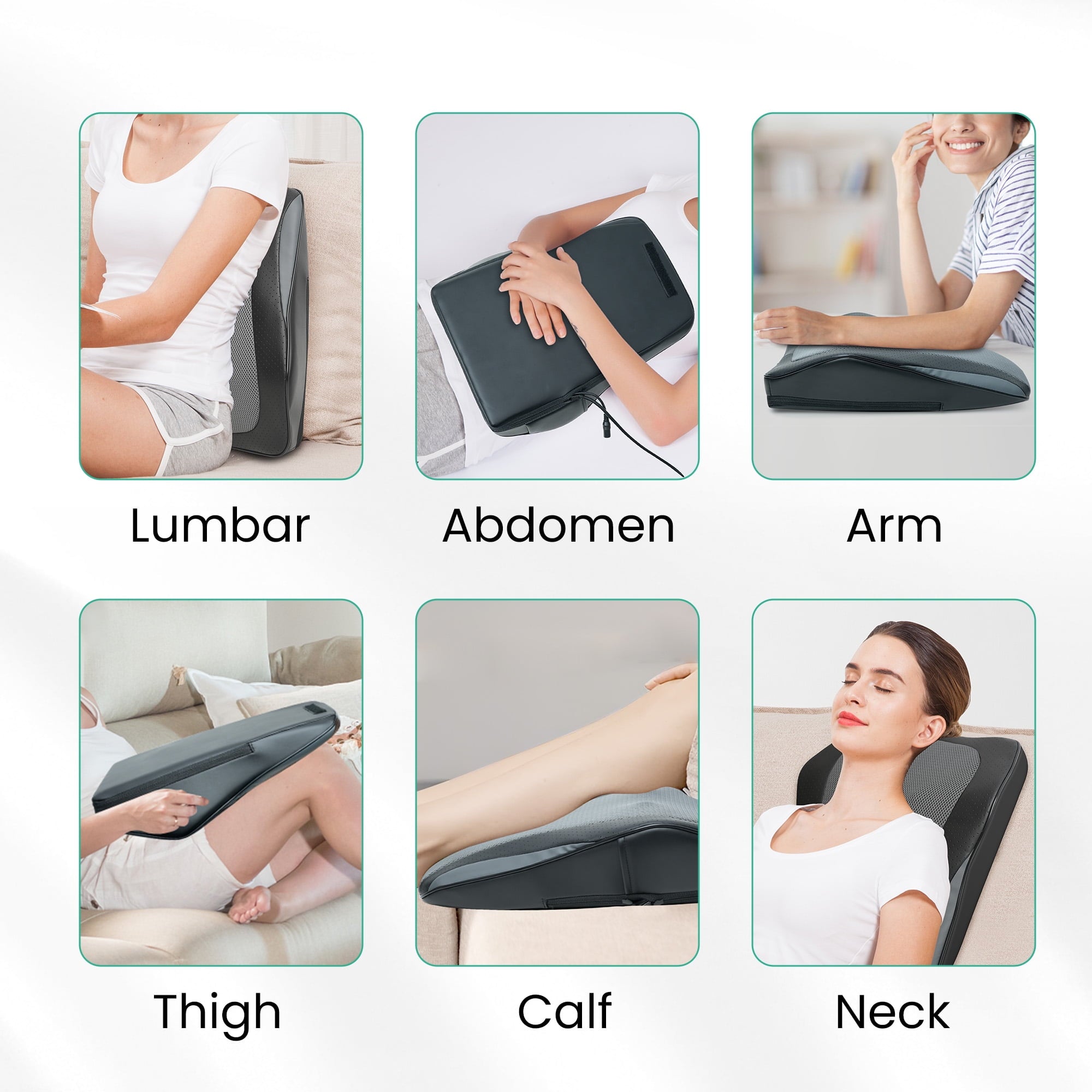 Massager with Heat, Massage Pillow for Neck and Pain Relief, Gift - Image 6