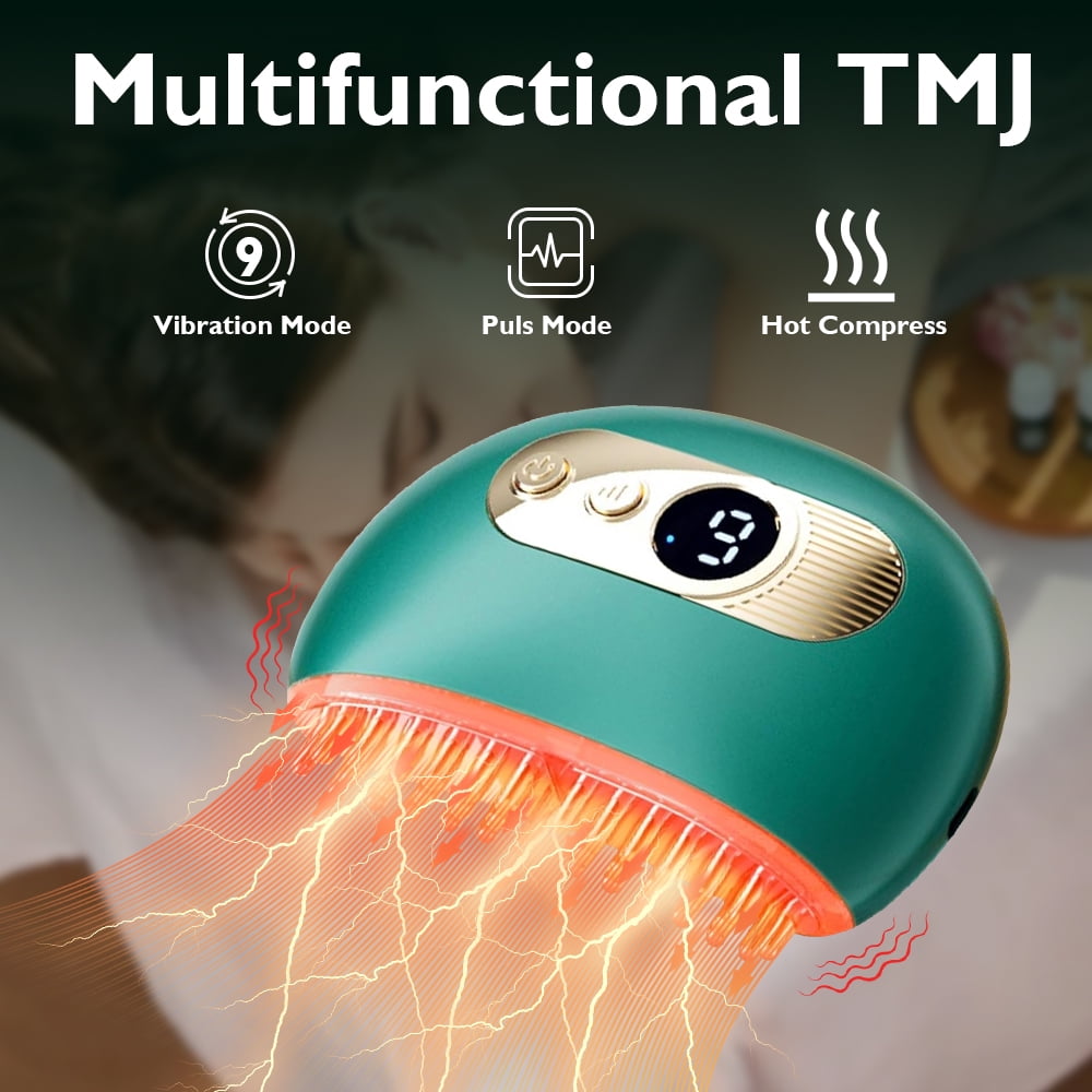 Jaw Massager - Heating Massage Stimulator Relaxer Tool For Jaw Grinding And Clenching Pain Tension - Reliever Device ... - Image 2