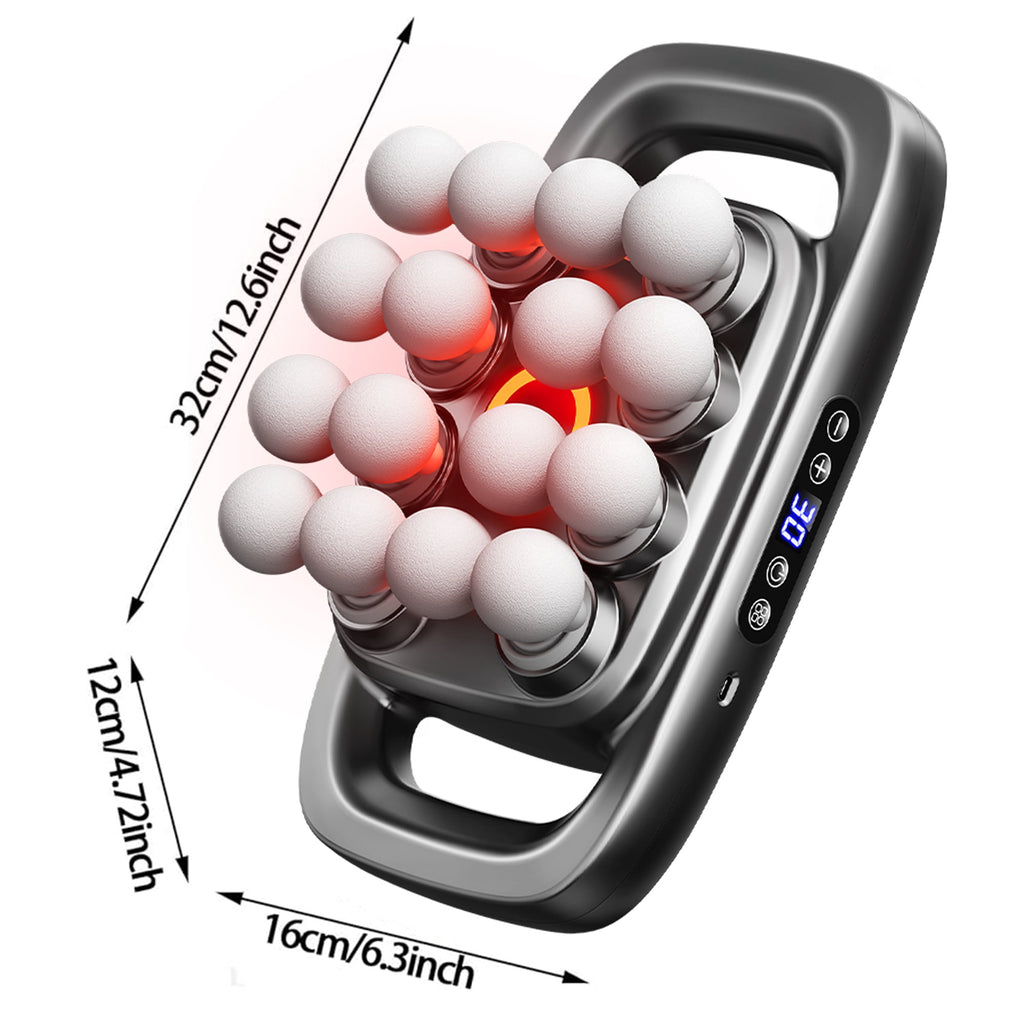 16 Massage Guns Deep Tissue, Neck Back Shoulders Legs Muscle Massager Percussion Massage Gun - Image 3
