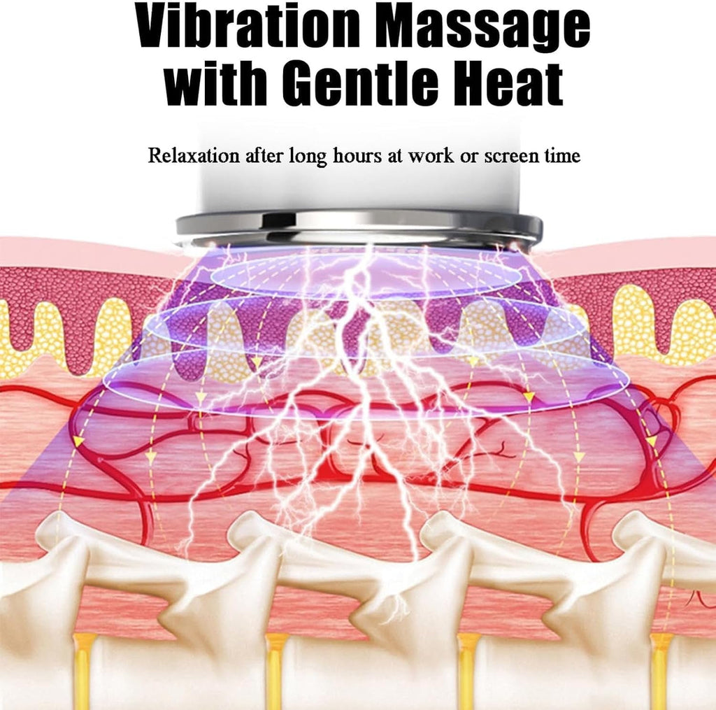 2026 Magic Pro 2.0 Neck Massager, 4-Head Electric Massager, 6 Modes & 14 Intensity Levels, Ergonomic Design for Neck/... - Image 6