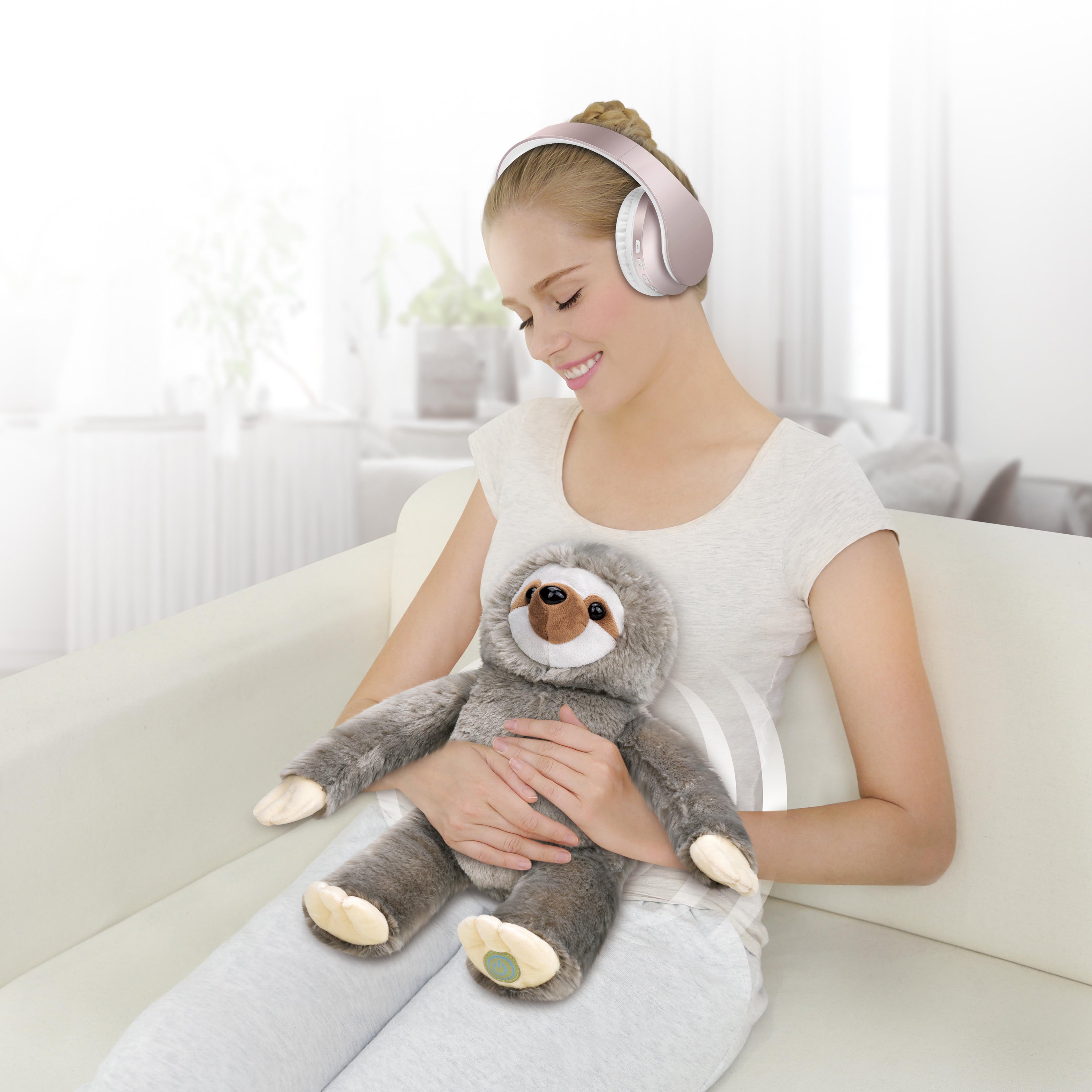 Massager Gift with Relaxing Vibration, for Neck and Back Massager - Sloth - Image 2