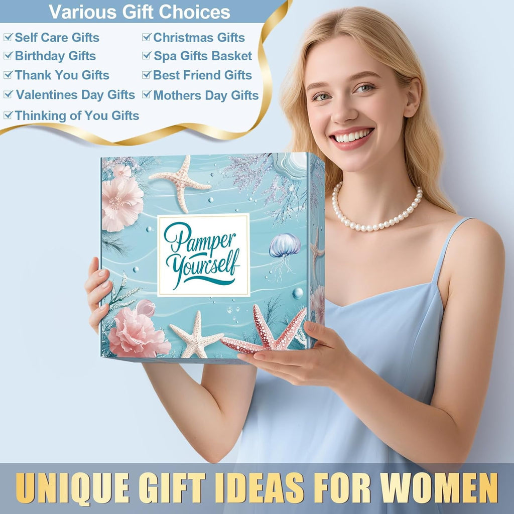 for Women Get Well Soon Gift Baskets, Unique Birthday Spa Package, Relaxing Christmas Stocking Stuffers for Women Gif... - Image 3