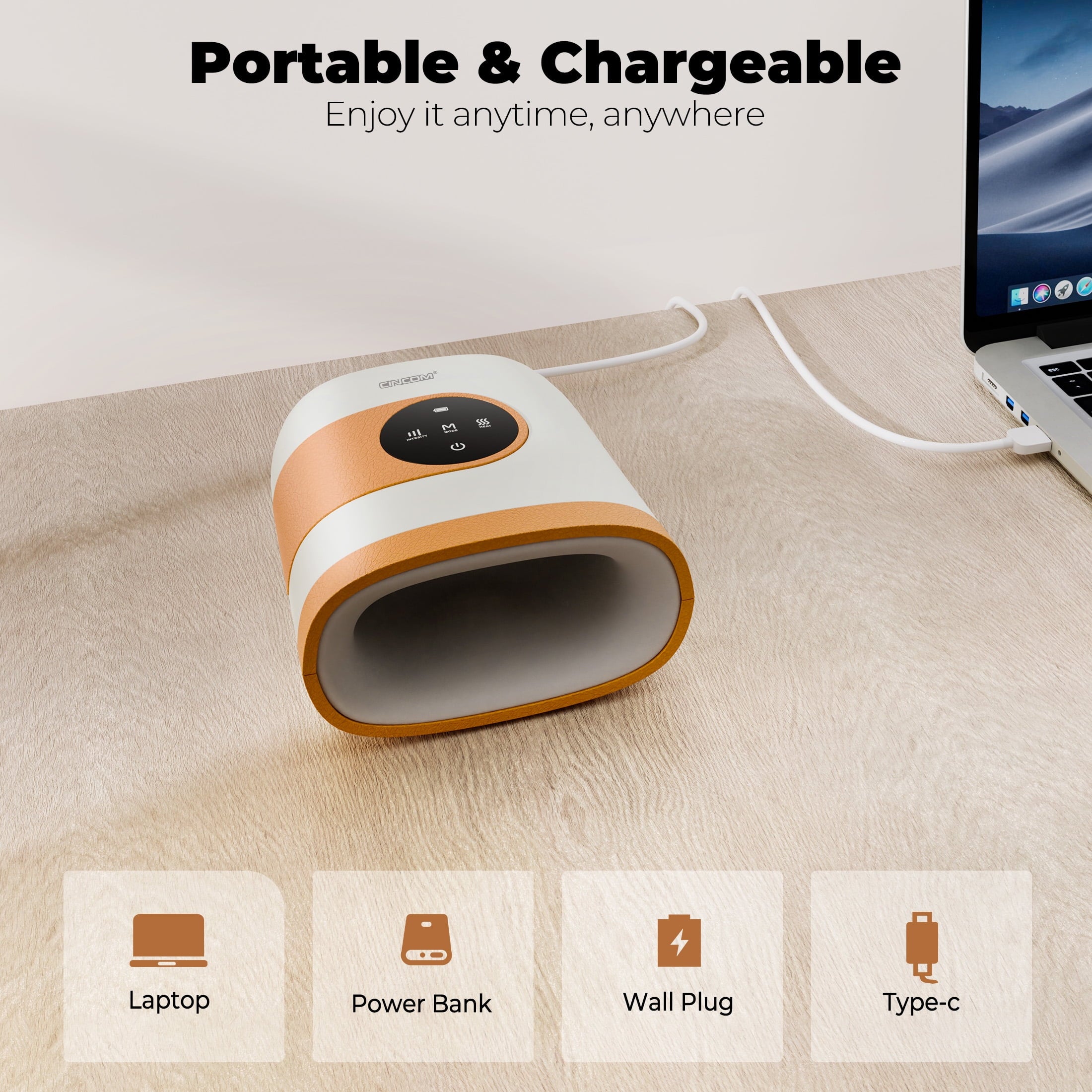 Massager, Rechargeable Massager with Heat and Compression for Arthritis and Carpal Tunnel with Touch Screen,Gifts for... - Image 6