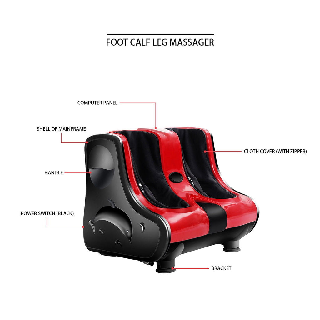 Rolling Vibration Heating Foot Calf Leg Massager - Image 5