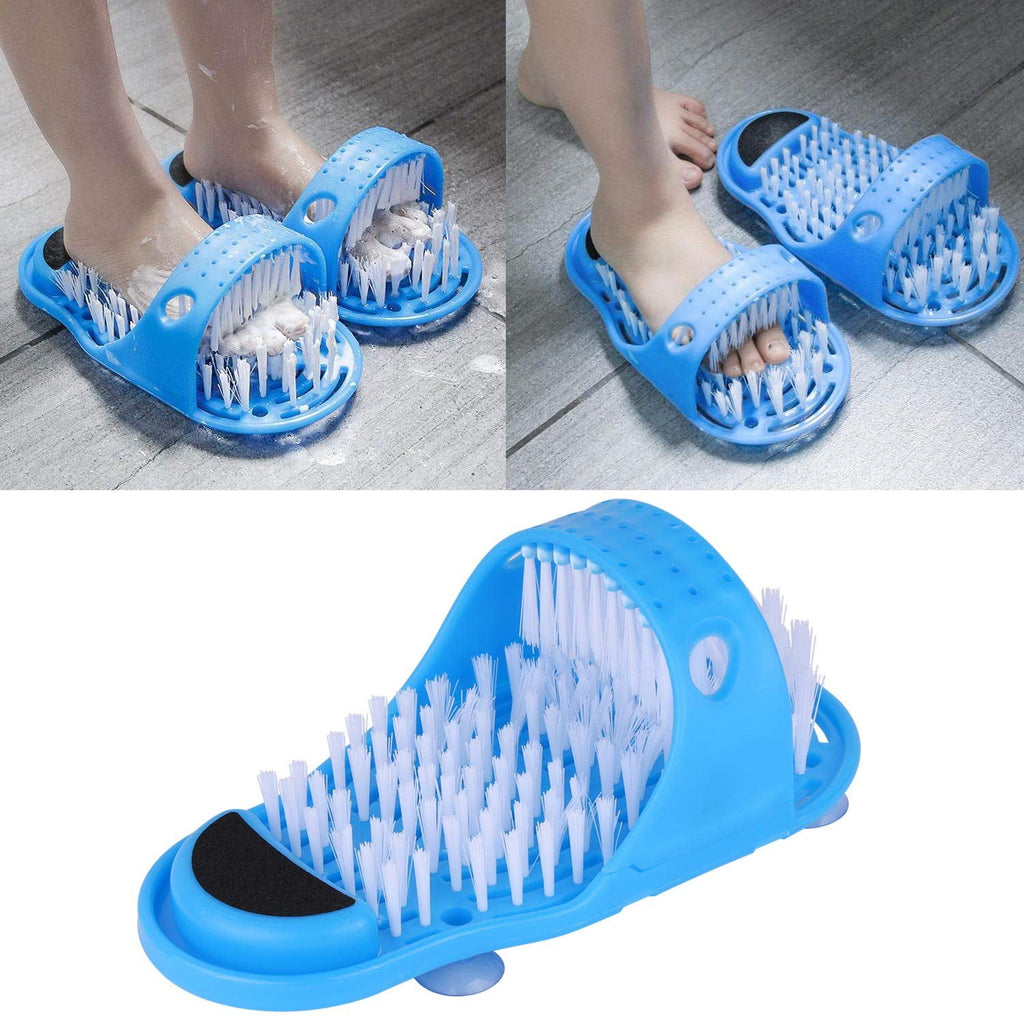 Magic Foot Scrubber, Exfoliating Easy Cleaning Brush, Foot Shower Spa Massager Slippers for Unisex Adults - Image 5