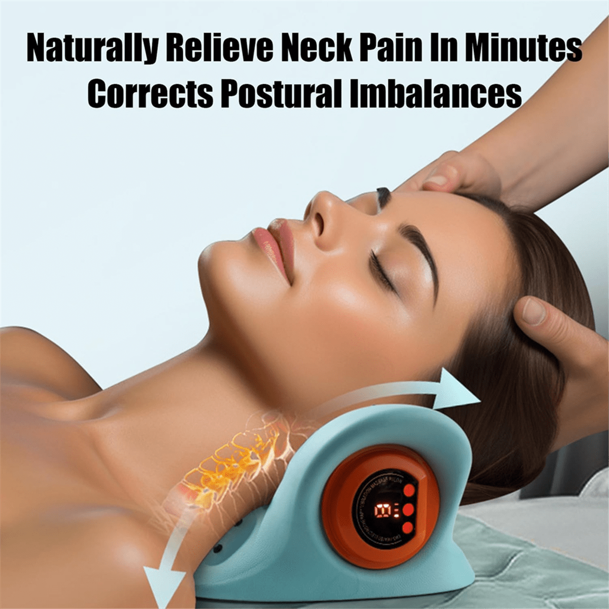 New Therapist Neck Massager, Electric 4D with Heat, Ergonomic Angle for Deep Tissue Pain Relief - Image 6