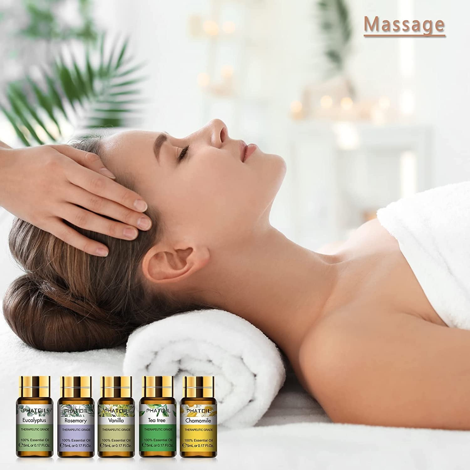 15pcs x 5ml Essential Oils Gift Set Perfect for Skin & Hair Care, Bath, Relaxation, Ideal for Aromatherapy Diffuser, ... - Image 5
