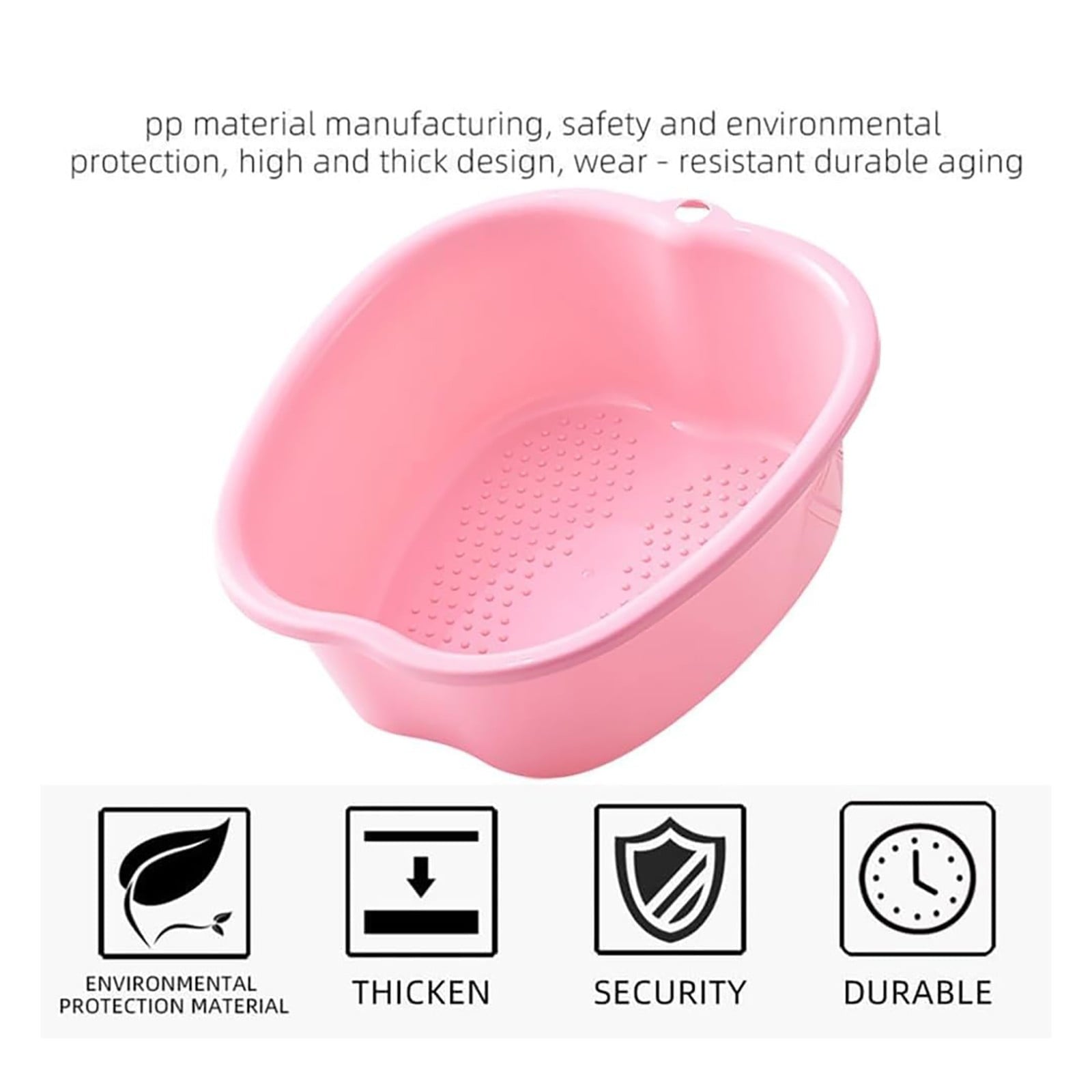 Tub, Soaking Spa Basin, Pedicure Massager, Dead Skin Remover at Home - Image 6