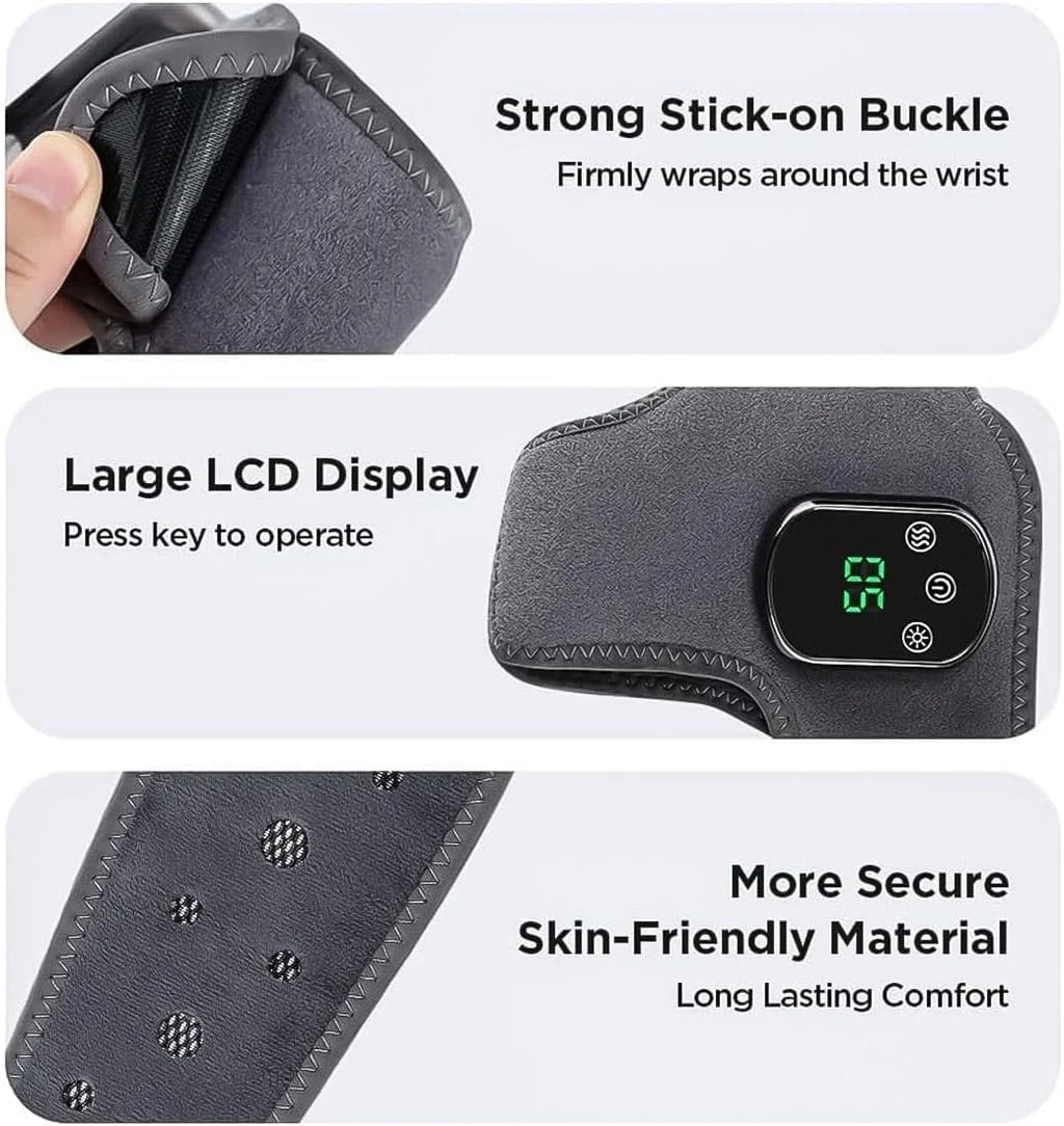 for Neuropathy,3-Speed Vibration & 5-Temperature Settings,Triple Therapy Portable & Ankle to Improve Circulation,Trav... - Image 6